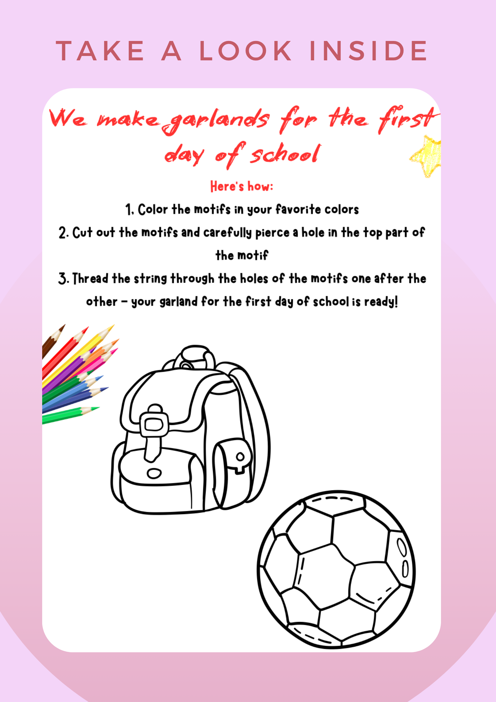 BUNDLE XXL: PRINTABLE CRAFTS IN GRADES 1–4 – Templates | Ready-to-Use | Projects