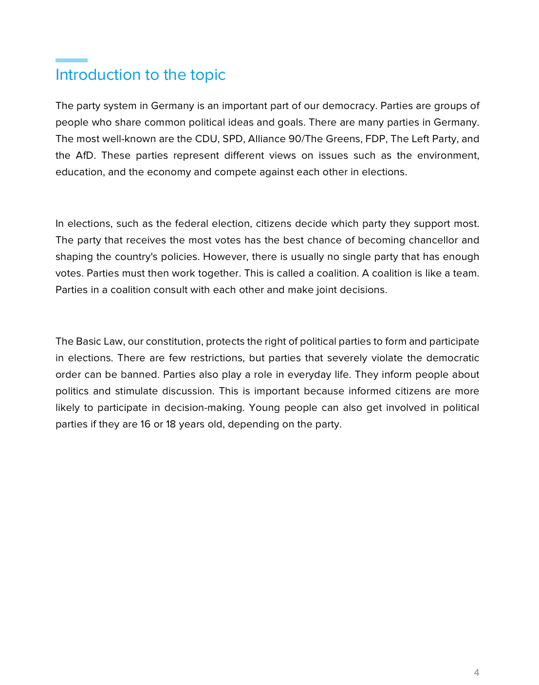 Germany’s Party System – Comparative Government & Elections | Civics Resource | GRADE 5–9