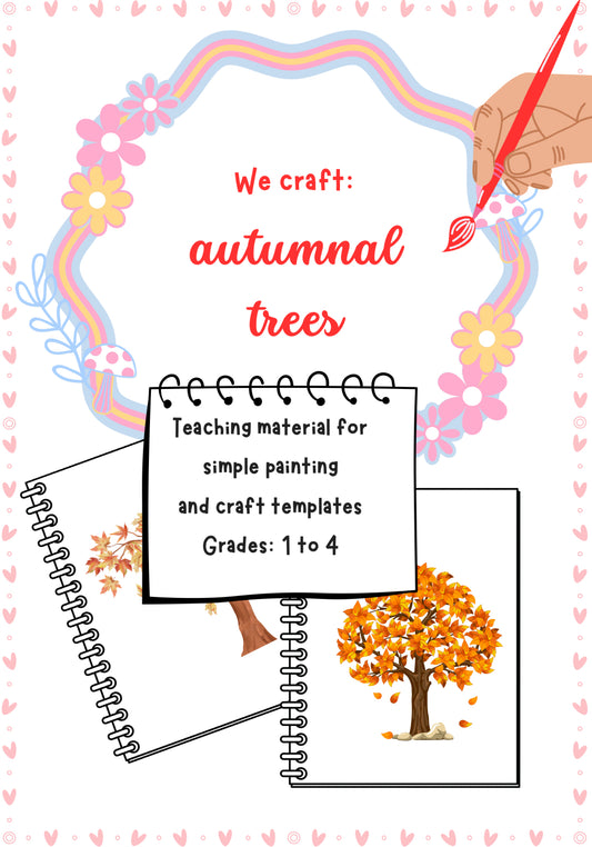 Autumn Tree Craft – Hands-On Fall Worksheet for Grades K–4