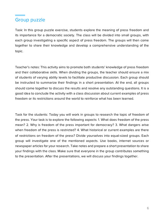 What Is Freedom of the Press? – Media, Rights & Democracy | Social Studies Resource | GRADE 5–9