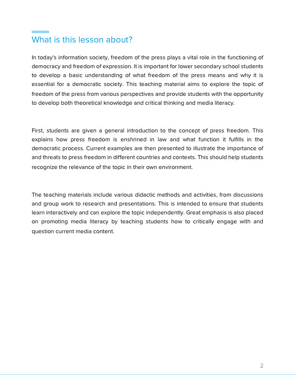 What Is Freedom of the Press? – Media, Rights & Democracy | Social Studies Resource | GRADE 5–9