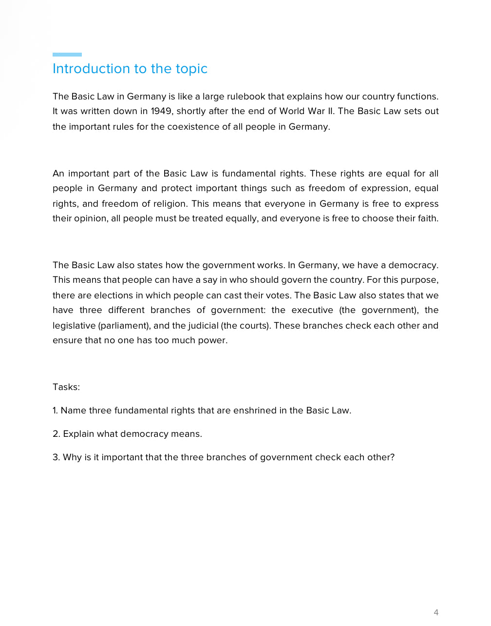 Germany’s Basic Law – Teaching Democracy, Human Rights & Government | Social Studies Resource | Grades 5–9