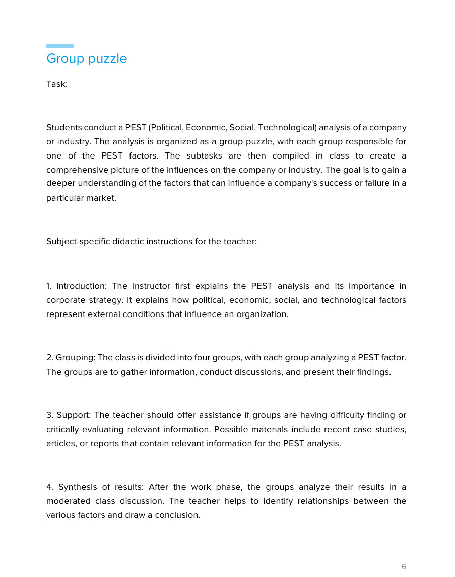 PEST Analysis for Business – Strategy & Environment | Social Studies Resource | GRADE 7–10