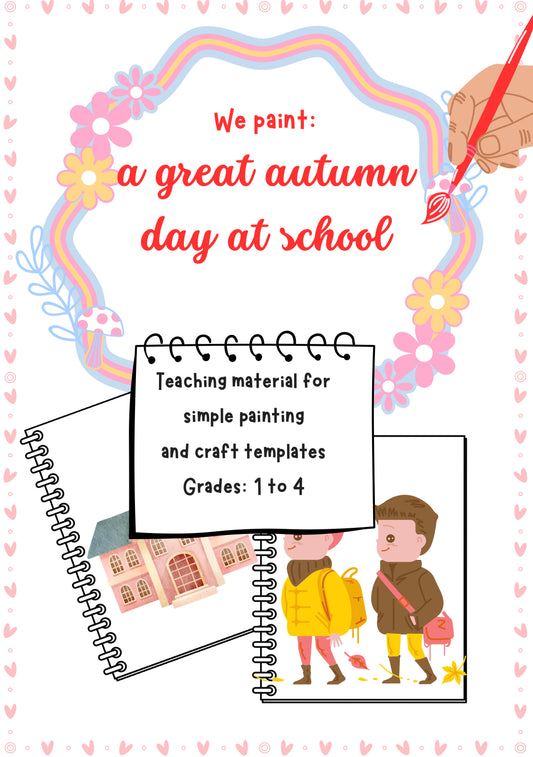 Fall Art Project: My Favorite Autumn School Day – Grades K–4