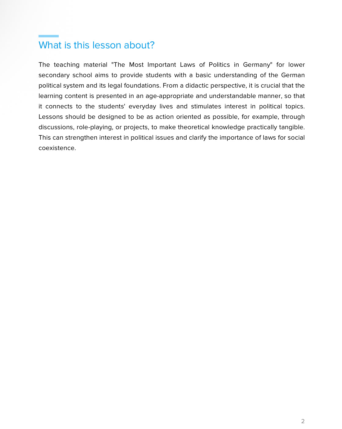 Germany’s Most Important Political Laws – Teaching Human Rights & Democracy | Comparative Civics Resource | Grades 5–9