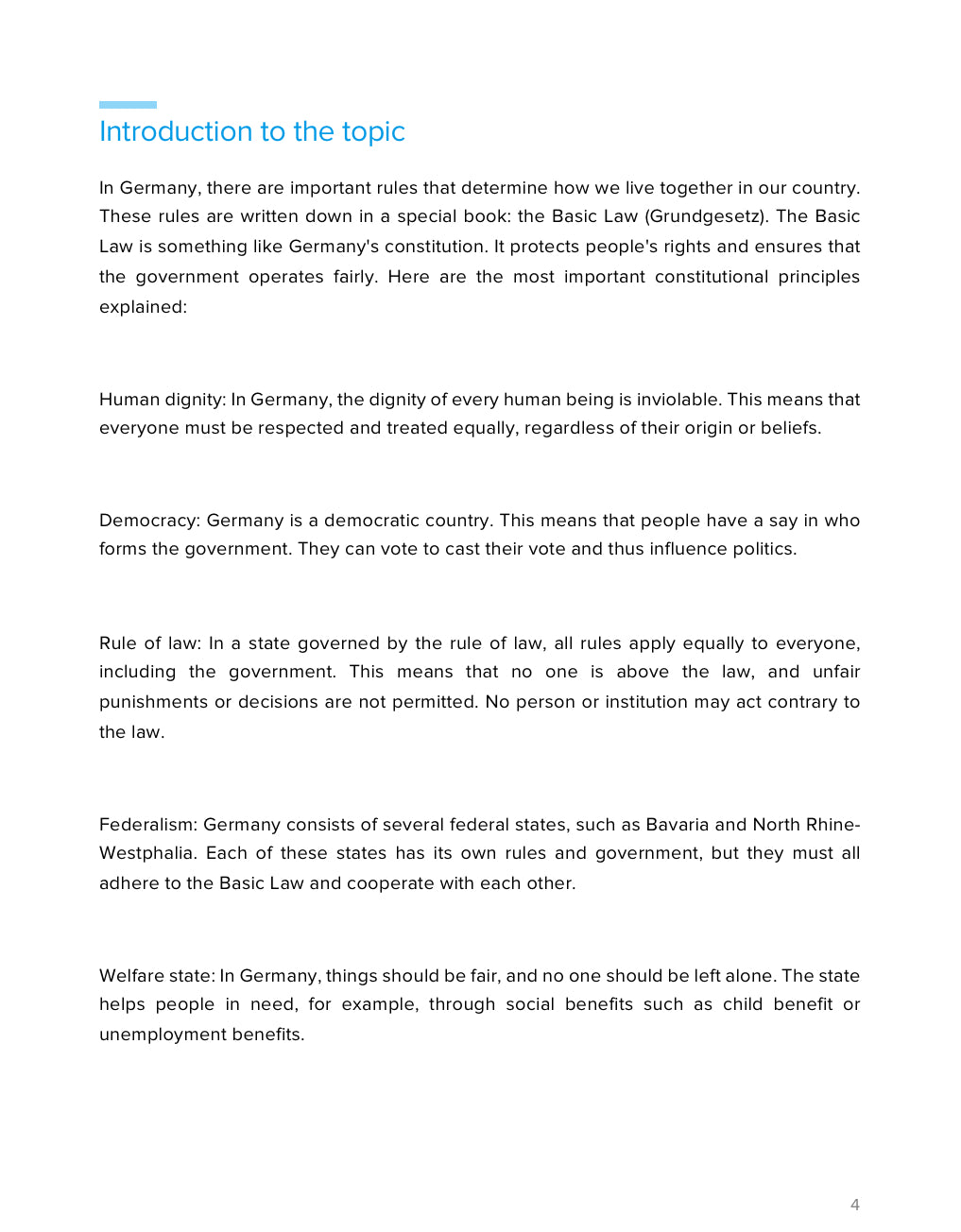 Germany’s Constitutional Principles – Comparative Democracy & Law | Government & Civics Resource | GRADE 5–9