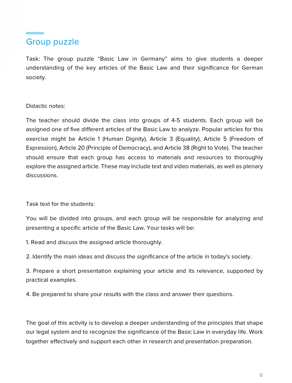 Germany’s Basic Law – Teaching Democracy, Human Rights & Government | Social Studies Resource | Grades 5–9