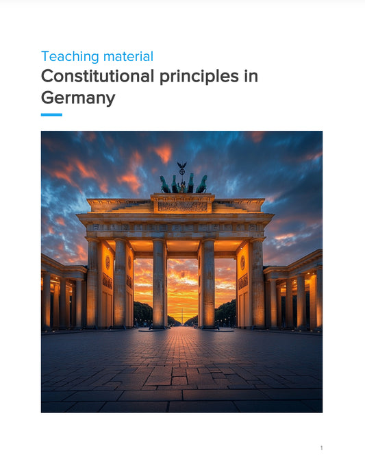 Germany’s Constitutional Principles – Comparative Democracy & Law | Government & Civics Resource | GRADE 5–9