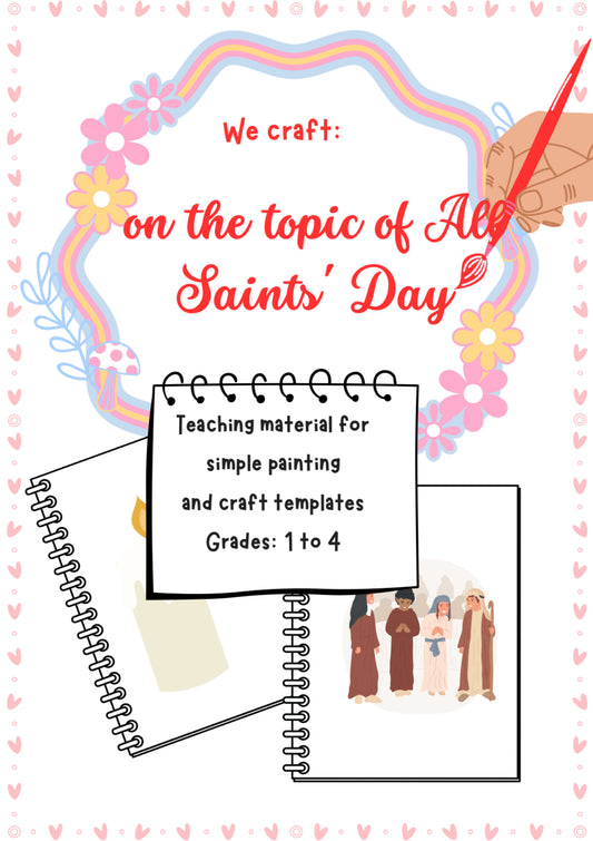 All Saints’ Day Craft – SEL and Art Worksheet for Elementary Grades