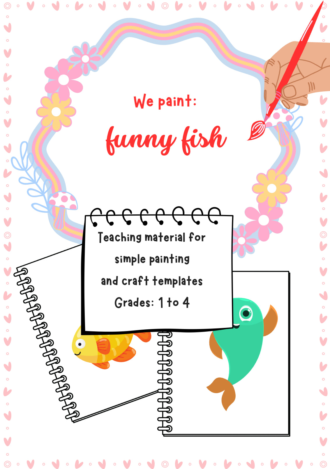 Funny Fish Art – Printable SEL Drawing Activity for Grades K–4
