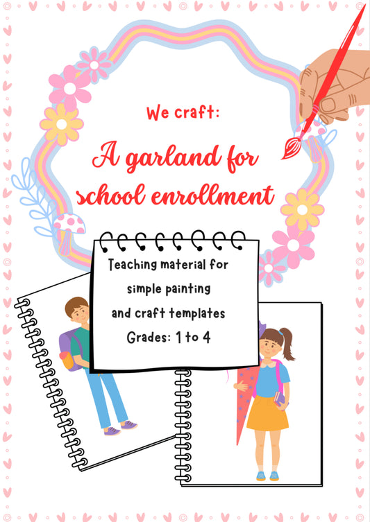 Back-to-School Garland Craft – Welcome Activity for Grades K–4