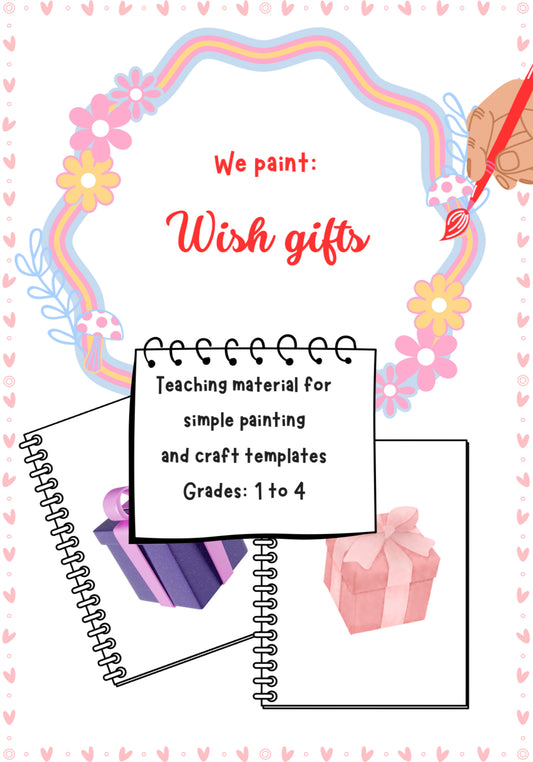 Wish Gifts Art Project – Printable Worksheet for Primary Grades