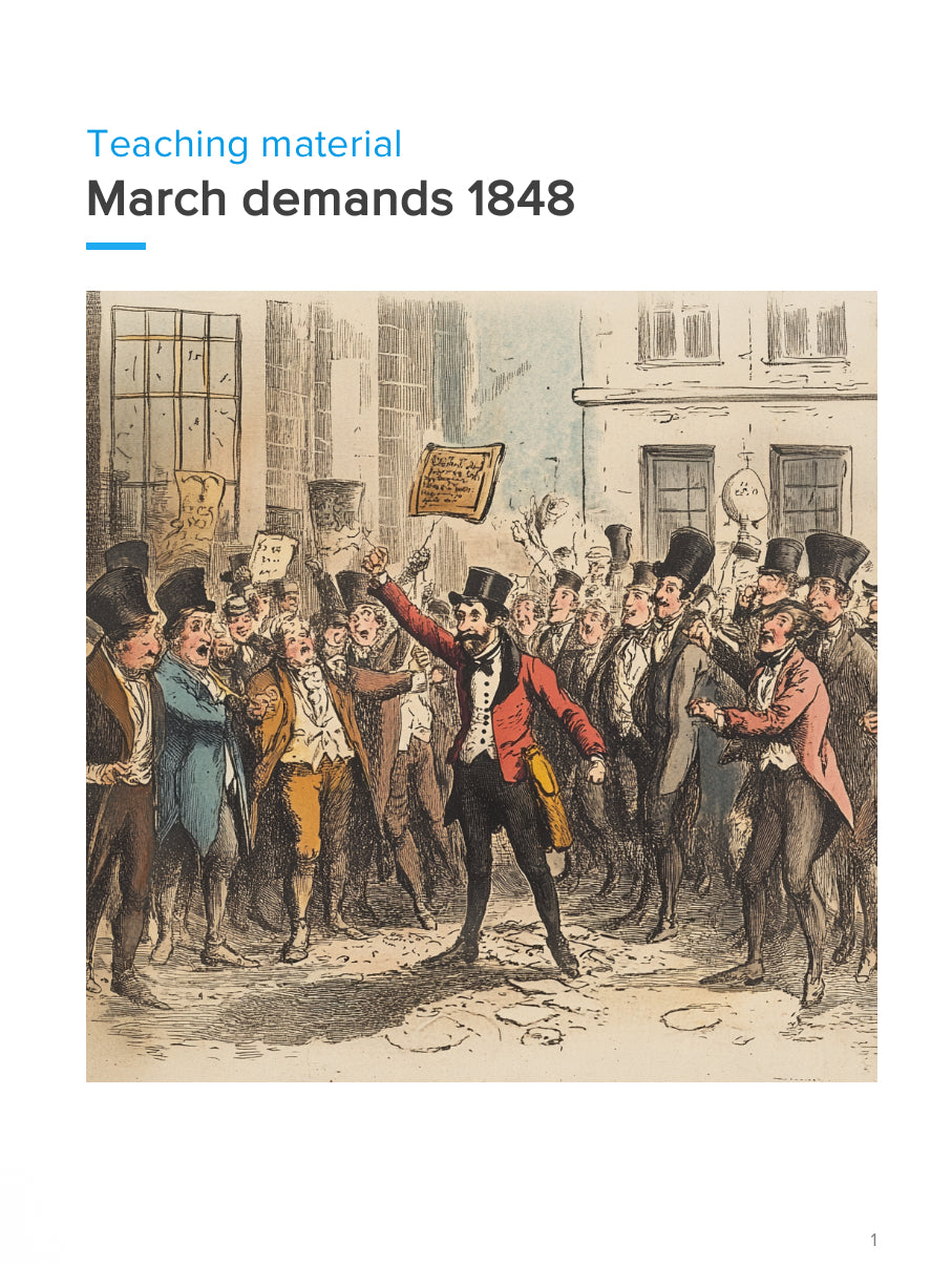 Germany’s March Demands 1848 – Teaching the Origins of Democracy | Social Studies Resource | Grades 5–9