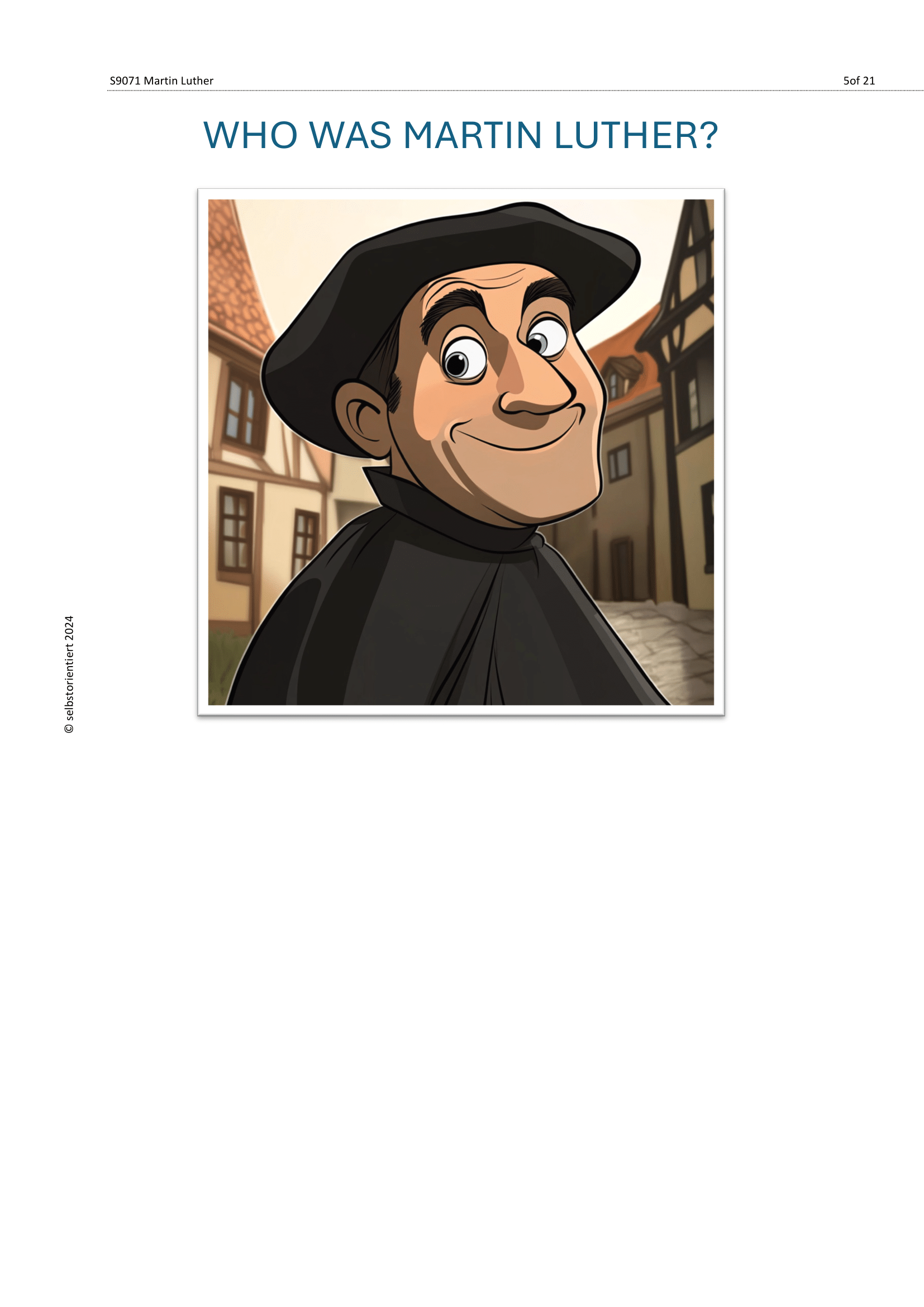 Martin Luther & the Reformation – Teaching Resources for Grades 7–9