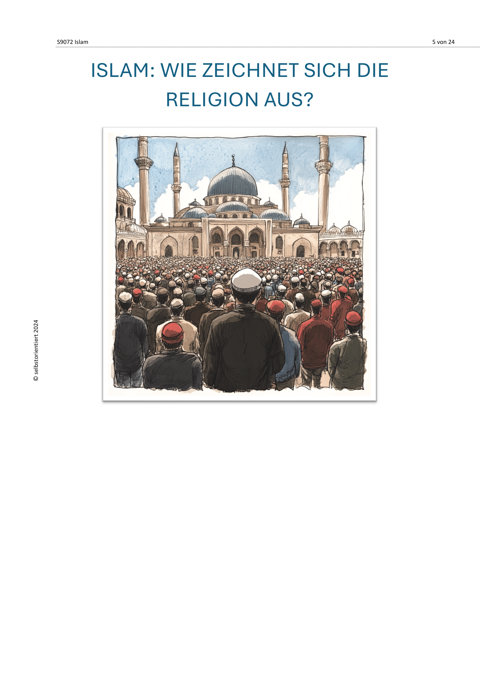 Understanding Islam – Middle School Pack | Jigsaw Activity & Tasks